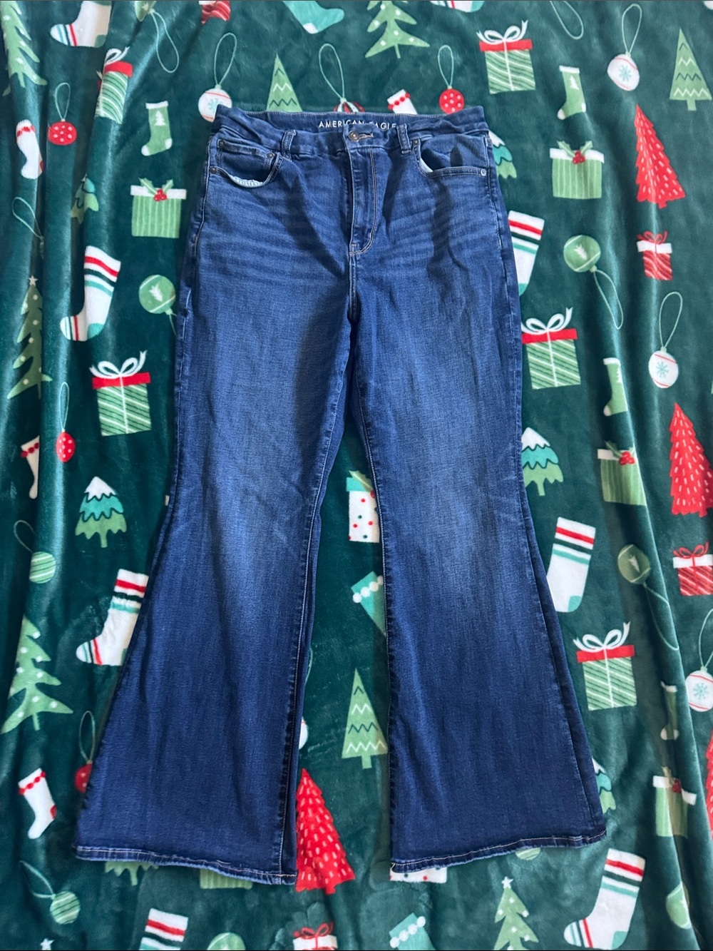American Eagle Curvy Super High-Rise Flare